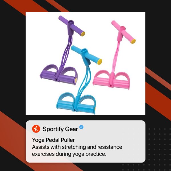 sportify-17 Tub Elastic Yoga Pedal Puller